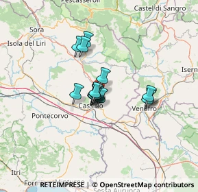 Mappa Via Pisciarello, 03049 Sant'Elia Fiumerapido FR, Italia (8.80467)