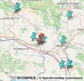 Mappa Via Pisciarello, 03049 Sant'Elia Fiumerapido FR, Italia (17.8375)