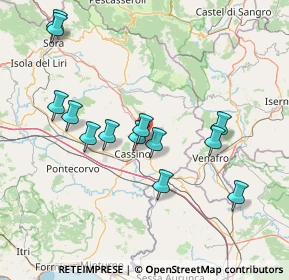 Mappa Via Pisciarello, 03049 Sant'Elia Fiumerapido FR, Italia (15.94)