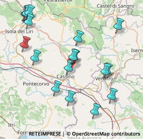 Mappa Via Pisciarello, 03049 Sant'Elia Fiumerapido FR, Italia (19.48778)