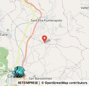 Mappa Via Pisciarello, 03049 Sant'Elia Fiumerapido FR, Italia (4.09294)