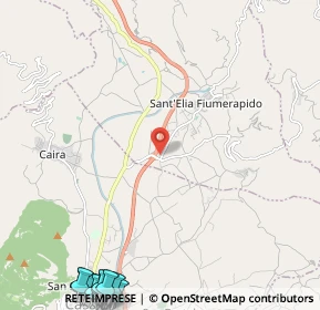 Mappa Via Chiusanova, 03049 Sant'Elia Fiumerapido FR, Italia (4.288)