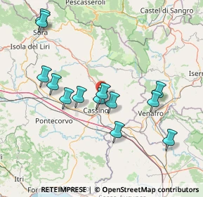 Mappa Via Chiusanova, 03049 Sant'Elia Fiumerapido FR, Italia (15.90846)