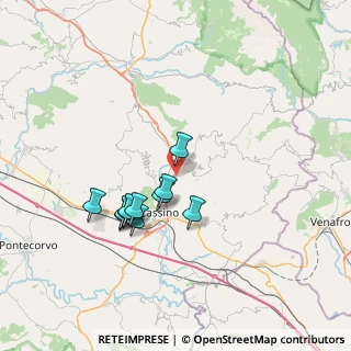 Mappa Via Chiusanova, 03049 Sant'Elia Fiumerapido FR, Italia (6.59455)
