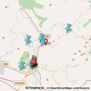 Mappa Via degli Uliveti, 03049 Sant'Elia Fiumerapido FR, Italia (4.62)