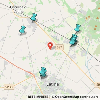 Mappa Strada Casal delle Palme, 04100 Latina LT, Italia (4.90818)