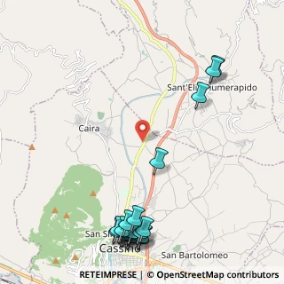 Mappa Via Sferracavalli Km. 4, 03043 Cassino FR, Italia (3.169)