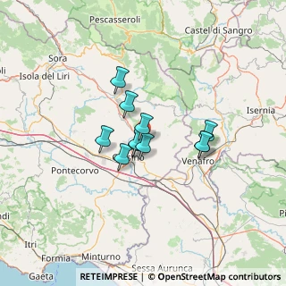 Mappa Strada Zenza Nome, 03049 Sant'Elia Fiumerapido FR, Italia (9.43727)