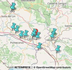 Mappa Strada Zenza Nome, 03049 Sant'Elia Fiumerapido FR, Italia (16.30692)