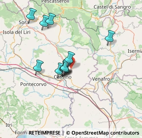 Mappa Strada Zenza Nome, 03049 Sant'Elia Fiumerapido FR, Italia (12.06667)