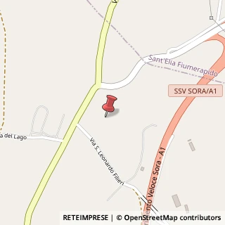 Mappa Via Sferracavalli, 03043 Cassino, Frosinone (Lazio)