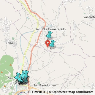Mappa Via Casaleno Vertechi, 03049 Sant'Elia Fiumerapido FR, Italia (3.74214)