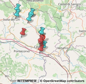 Mappa Via Casaleno Vertechi, 03049 Sant'Elia Fiumerapido FR, Italia (13.89583)