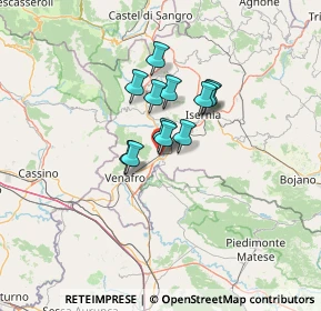 Mappa Via Volturno, 86070 Montaquila IS, Italia (8.55083)