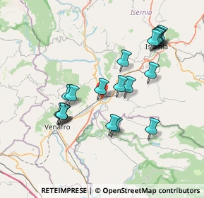 Mappa Via Volturno, 86070 Montaquila IS, Italia (7.8145)