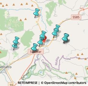 Mappa Via Volturno, 86070 Montaquila IS, Italia (3.31667)