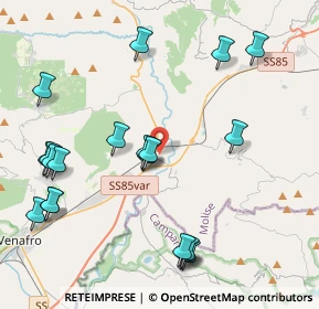 Mappa Via Volturno, 86070 Montaquila IS, Italia (5.155)