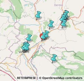 Mappa Via Taverna, 86070 Montaquila IS, Italia (8.105)