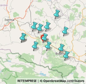 Mappa Via Gradelle, 86092 Cantalupo nel Sannio IS, Italia (6.34833)