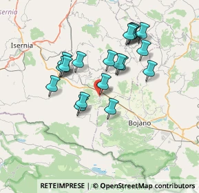 Mappa Via Gradelle, 86092 Cantalupo nel Sannio IS, Italia (6.8205)