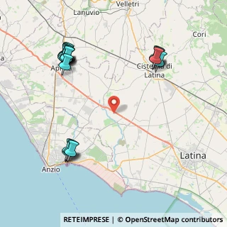 Mappa 04011 Latina LT, Italia (10.669)