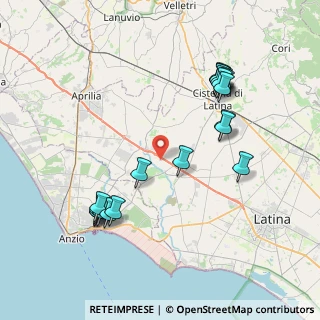 Mappa 04011 Latina LT, Italia (9.0025)