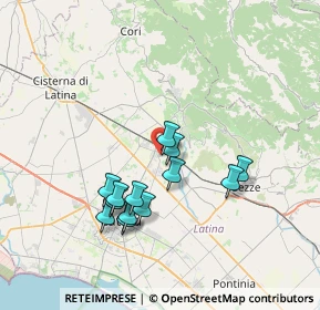 Mappa Via Narciso, 04013 Latina Scalo LT, Italia (6.94846)