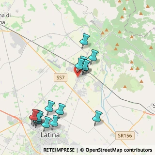 Mappa Via della Ginestra, 04011 Latina LT, Italia (4.90063)