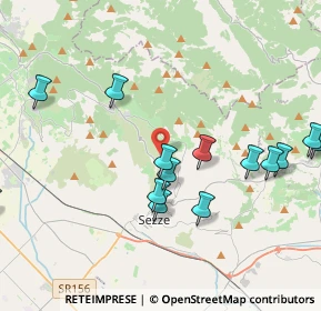 Mappa Via Croce Moschitto, 04018 Sezze LT, Italia (5.098)