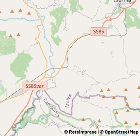 Mappa 86075 Monteroduni IS, Italia (7.1305)