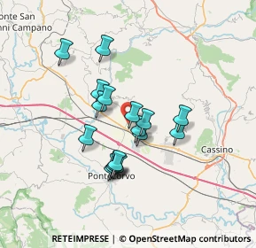 Mappa Castrocielo, 03030 Castrocielo FR, Italia (5.86647)