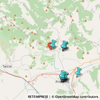 Mappa Via Cristoforo Colombo, 04010 Roccagorga LT, Italia (4.85417)