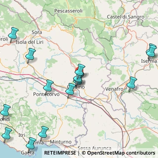 Mappa Via Vicinale San Paolo, 03049 Sant'Elia Fiumerapido FR, Italia (23.592)
