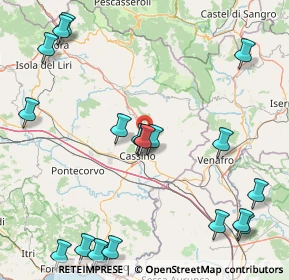 Mappa Via Vicinale San Paolo, 03049 Sant'Elia Fiumerapido FR, Italia (23.2915)