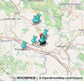 Mappa Via Vicinale San Paolo, 03049 Sant'Elia Fiumerapido FR, Italia (7.46846)