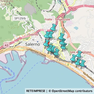 Mappa Via Nizza, 84123 Salerno SA, Italia (0.85357)
