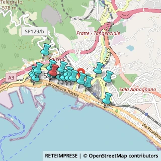 Mappa Via Nizza, 84123 Salerno SA, Italia (0.805)