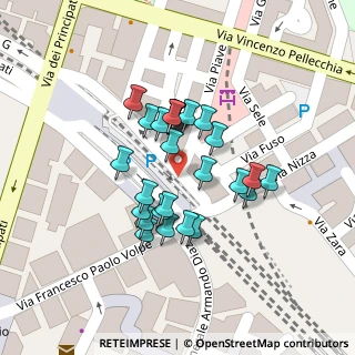 Mappa Via Pietro da Eboli, 84100 Salerno SA, Italia (0.04556)