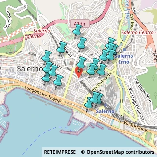 Mappa Via Nizza, 84123 Salerno SA, Italia (0.4245)