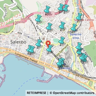 Mappa Via Nizza, 84123 Salerno SA, Italia (0.617)