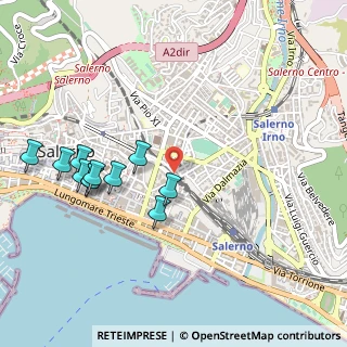 Mappa Via Nizza, 84123 Salerno SA, Italia (0.56636)