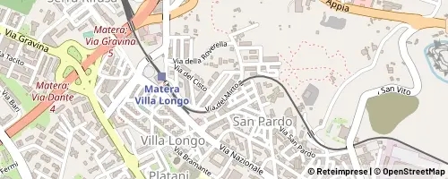 Mappa Matera