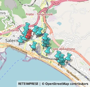 Mappa Via Arcangelo Rotunno, 84127 Salerno SA, Italia (0.7825)