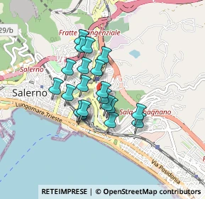 Mappa Via Arcangelo Rotunno, 84127 Salerno SA, Italia (0.673)