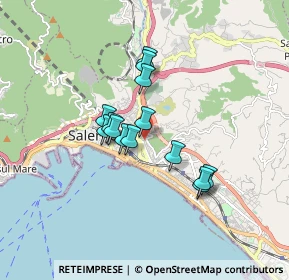 Mappa Via Arcangelo Rotunno, 84127 Salerno SA, Italia (1.38357)