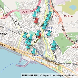 Mappa Via Michele Conforti, 84123 Salerno SA, Italia (0.429)