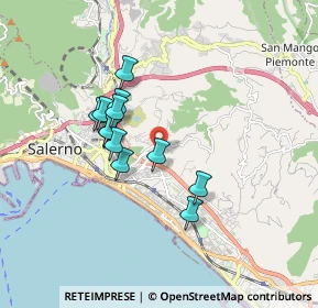 Mappa Viale dei Tigli, 84134 Salerno SA, Italia (1.52333)