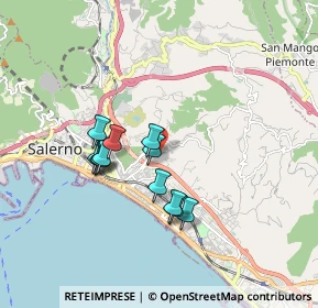 Mappa Viale dei Tigli, 84134 Salerno SA, Italia (1.51583)