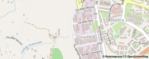 Mappa Matera