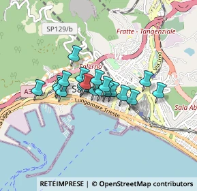 Mappa Via Castel Terracena, 84122 Salerno SA, Italia (0.582)